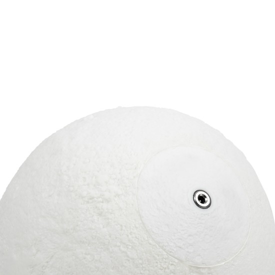 GloboStar® MOON 79620 Επιτραπέζιο Φωτιστικό Πορτατίφ LED 6W 360lm 360° DC 5V IP20 RGBW Dimmable Λευκό Πλαστικό με Μπεζ Ξύλο - Μ20 x Π20 x Υ25cm - 2 Xρόνια Εγγύηση GloboStar® MOON 79620 Μοντέρνο Επιτραπέζιο Φωτιστικό Πορτατίφ LED 6W 360lm 360° DC 5V - Εναλλαγή Φωτισμού μέσω Τηλεχειριστηρίου & Αφής - Dimmable - RGBW - Φ20 x Υ25 - Λευκό