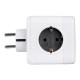 GloboStar® TRAVEL PowerCube PRO Certified 79627 Πολύπριζο 5 Θέσεων με 5 Πρίζες Ασφαλείας Childproof EU Schuko AC 220-240V Μ7.5 x Π11.5 x Υ7.5 - Λευκό με Γκρι - Max Load 3680W/16A GloboStar® TRAVEL PowerCube PRO Certified 79627 Πολύπριζο 5 Θέσεων με 5 Πρίζες Ασφαλείας Childproof EU Schuko AC 220-240V Μ7.5 x Π11.5 x Υ7.5 - Λευκό με Γκρι - Max Load 3680W/16A