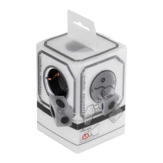 GloboStar® TRAVEL PowerCube PRO Certified 79627 Πολύπριζο 5 Θέσεων με 5 Πρίζες Ασφαλείας Childproof EU Schuko AC 220-240V Μ7.5 x Π11.5 x Υ7.5 - Λευκό με Γκρι - Max Load 3680W/16A GloboStar® TRAVEL PowerCube PRO Certified 79627 Πολύπριζο 5 Θέσεων με 5 Πρίζες Ασφαλείας Childproof EU Schuko AC 220-240V Μ7.5 x Π11.5 x Υ7.5 - Λευκό με Γκρι - Max Load 3680W/16A