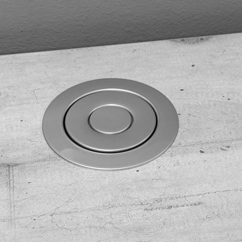 GloboStar® 79632 Χωνευτό Πτυσσόμενο Πολύμπριζο με 5 Πρίζες Ασφαλείας EU Σούκο AC 230V Max 5000W & 2 Εξόδους USB DC 5V Max 3A 18W & Ενσωματωμένο Διακόπτη Οn/Off