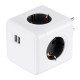 GloboStar® TRAVEL PowerCube PRO Certified 79633 Πολύπριζο 6 Θέσεων με 4 Πρίζες Ασφαλείας Childproof EU Schuko AC 220-240V & 2 Πρίζες USB Max 2.1A/DC 5V Μ7.5 x Π11.5 x Υ7.5 - Λευκό με Γκρι - Max Load 3680W/16A GloboStar® TRAVEL PowerCube PRO Certified 79633 Πολύπριζο 6 Θέσεων με 4 Πρίζες Ασφαλείας Childproof EU Schuko AC 220-240V & 2 Πρίζες USB Max 2.1A/DC 5V Μ7.5 x Π11.5 x Υ7.5 - Λευκό με Γκρι - Max Load 3680W/16A