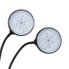 GloboStar® 79651 Grow Light Hydro Spectrum LED Φωτιστικό Ανάπτυξης Υδροπονικών Φυτών Γλάστρας με 2 Κινούμενες Κεφαλές & Βάση Clip SMD 2835 10W 160° DC 5V IP20 με Dimmer & Timer Εσωτερικού Χώρου για Κάλυψη Επιφάνειας 0.6m x 0.6m Πλήρους Φάσματος Φω