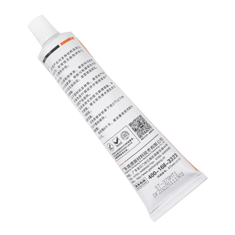 GLOBOSTAR® SILICONE-ST379MT 79938 Σωληνάριο Μονοσυστατικής Θερμοαγώγιμης & Στεγανοποιητικής Πάστας Σιλικόνης RTV 100ml - Αντοχή σε Θερμοκρασίες -50°C έως +250°C - Διάφανη - Μ16 x Π4.5 x Υ3cm
