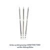GloboStar® 79949 Drillpro T12 ΣΕΤ 3 Κεφαλών για Κολλητήρι - Σταθμού Συγκόλλησης Συμβατές με Μοντέλα HAKKO FX951 & FX952 και για Άλλα Μοντέλα