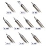 GloboStar® 79977 Drillpro T12 ΣΕΤ 10 Κεφαλών για Κολλητήρι - Σταθμού Συγκόλλησης Συμβατές με Μοντέλα  HAKKO FX951 & FX952 και για Άλλα Μοντέλα