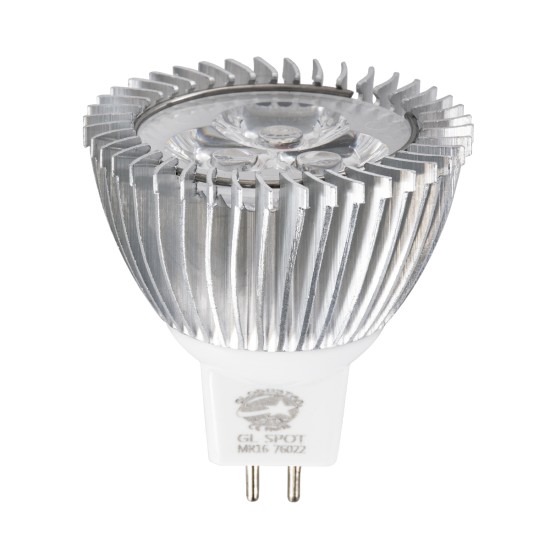 GloboStar® 76022 Σποτ LED GU5.3 MR16 3W 260lm 30° DC 12V IP20 Φ5 x Υ5.2cm Θερμό Λευκό 2700K - 2 Χρόνια Εγγύηση GloboStar® 76022 Σποτ LED GU5.3 MR16 3W 260lm 30° DC 12V IP20 Φ5 x Υ5.2cm Θερμό Λευκό 2700K - 2 Χρόνια Εγγύηση