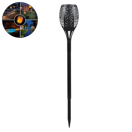 GloboStar® 71529 Αυτόνομο Ηλιακό Φωτιστικό LED SMD 5W 250lm με Ενσωματωμένη Μπαταρία 1200mAh - Φωτοβολταϊκό Πάνελ - Αισθητήρα Ημέρας-Νύχτας Φαναράκι Κήπου - Εφέ Φλόγας Διακοσμητικό Αυτόνομο Αδιάβροχο IP65 1500-2000K Φ11 x Υ75cm GloboStar® 71529 Αυτόνομο Ηλιακό Φωτιστικό LED SMD 5W 250lm με Ενσωματωμένη Μπαταρία 1200mAh - Φωτοβολταϊκό Πάνελ - Αισθητήρα Ημέρας-Νύχτας Φαναράκι Κήπου - Εφέ Φλόγας Διακοσμητικό Αυτόνομο Αδιάβροχο IP65 1500-2000K Φ11 x Υ75cm