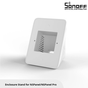 GloboStar® 80076 SONOFF StandB Enclosure Stand for NSPanel Pro or NSPanel White - Βάση για NSPanel Pro η NSPanel Λευκό