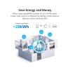GloboStar® 80079 SONOFF POW Elite POWR316D Smart WiFi Real Time Power Consumption AC 100-240V MAX 16A
