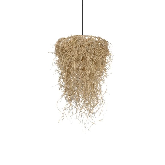 GLOBOSTAR® LIETUS 205-0079 Boho Κρεμαστό Φωτιστικό Οροφής με Ντουί 1 x E27 AC 220-240V IP20 - Μπεζ - M45 x Π45 x Υ50cm GLOBOSTAR® LIETUS 205-0079 Boho Κρεμαστό Φωτιστικό Οροφής με Ντουί 1 x E27 AC 220-240V IP20 - Μπεζ - M45 x Π45 x Υ50cm
