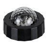 GloboStar® 81844 Φορητό Διακοσμητικό Φωτιστικό Ειδικών Φωτορυθμικών Εφέ PARTY Disco LED 3W DC 5V 300mAh Επαναφορτιζόμενο - Sound Activated - Καλώδιο Τροφοδοσίας USB - Βάση με Μαγνήτη - Πολύχρωμo RGB IP20 Μ7.5 x Π7.5 x Υ4.5cm
