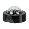 GloboStar® 81844 Φορητό Διακοσμητικό Φωτιστικό Ειδικών Φωτορυθμικών Εφέ PARTY Disco LED 3W DC 5V 300mAh Επαναφορτιζόμενο - Sound Activated - Καλώδιο Τροφοδοσίας USB - Βάση με Μαγνήτη - Πολύχρωμo RGB IP20 Μ7.5 x Π7.5 x Υ4.5cm