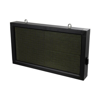 GLOBOSTAR® DISPLAY 90326 Κυλιόμενη Ψηφιακή Επιγραφή 64x32cm P10 Μονής Όψης LED AC 220-240V Αδιάβροχο IP65 Ψυχρό Λευκό 6000K - WiFi Control μέσω FK APP - Αισθητήρας Θερμοκρασίας & Υγρασίας - Μ72 x Π9 x Υ42.5cm - 2 Χρόνια Εγγύηση