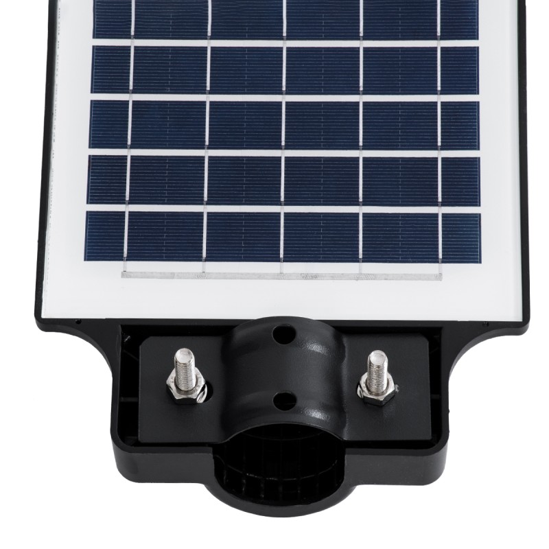 GloboStar® STREETA 85341 Professional LED Solar Street Light Αυτόνομο Ηλιακό Φωτιστικό Δρόμου 30W 300lm 48 x LED SMD 5730 με Ενσωματωμένο Φωτοβολταϊκό Panel 6V 6W & Επαναφορτιζόμενη Μπαταρία Li-ion 3.2V 5000mAh με Αισθητήρα Ημέρας-Νύχτας & PIR Αισ