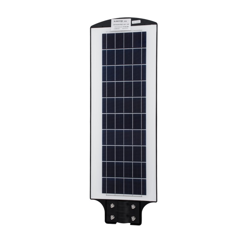 GloboStar® STREETA 85344 Professional LED Solar Street Light Αυτόνομο Ηλιακό Φωτιστικό Δρόμου 120W 1200lm 192 x LED SMD 5730 με Ενσωματωμένο Φωτοβολταϊκό Panel 6V 15W & Επαναφορτιζόμενη Μπαταρία Li-ion 3.2V 15000mAh με Αισθητήρα Ημέρας-Νύχτας & PI