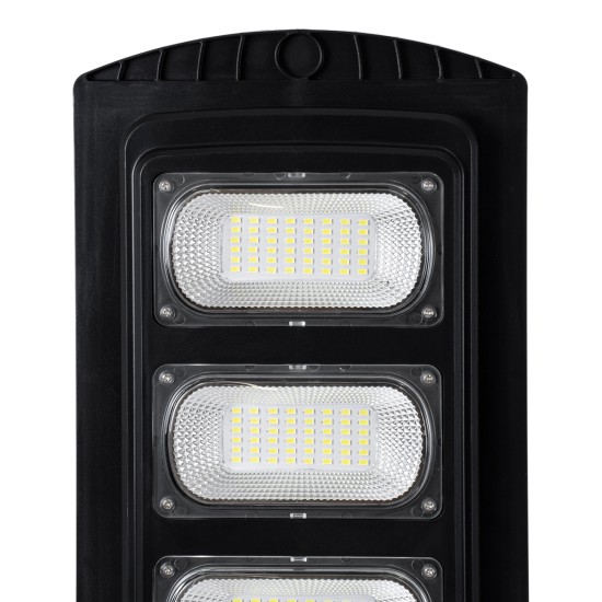GloboStar® STREETA 85344 Professional LED Solar Street Light Αυτόνομο Ηλιακό Φωτιστικό Δρόμου 120W 1200lm 192 x LED SMD 5730 με Ενσωματωμένο Φωτοβολταϊκό Panel 6V 15W & Επαναφορτιζόμενη Μπαταρία Li-ion 3.2V 15000mAh με Αισθητήρα Ημέρας-Νύχτας & PI GloboStar® STREETA 85344 Professional LED Solar Street Light Αυτόνομο Ηλιακό Φωτιστικό Δρόμου 120W 1200lm 192 x LED SMD 5730 με Ενσωματωμένο Φωτοβολταϊκό Panel 6V 15W & Επαναφορτιζόμενη Μπαταρία Li-ion 3.2V 15000mAh με Αισθητήρα Ημέρας-Νύχτας & PI