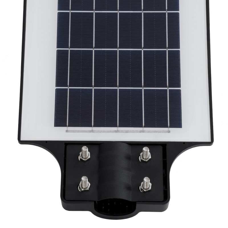 GloboStar® STREETA 85344 Professional LED Solar Street Light Αυτόνομο Ηλιακό Φωτιστικό Δρόμου 120W 1200lm 192 x LED SMD 5730 με Ενσωματωμένο Φωτοβολταϊκό Panel 6V 15W & Επαναφορτιζόμενη Μπαταρία Li-ion 3.2V 15000mAh με Αισθητήρα Ημέρας-Νύχτας & PI