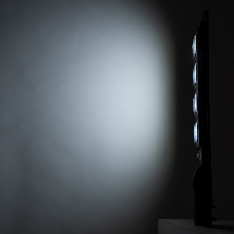 GloboStar® STREETA 85344 Professional LED Solar Street Light Αυτόνομο Ηλιακό Φωτιστικό Δρόμου 120W 1200lm 192 x LED SMD 5730 με Ενσωματωμένο Φωτοβολταϊκό Panel 6V 15W & Επαναφορτιζόμενη Μπαταρία Li-ion 3.2V 15000mAh με Αισθητήρα Ημέρας-Νύχτας & PI