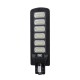 GloboStar® STREETA 85346 Professional LED Solar Street Light Αυτόνομο Ηλιακό Φωτιστικό Δρόμου 180W 1800lm 288 x LED SMD 5730 με Ενσωματωμένο Φωτοβολταϊκό Panel 6V 20W & Επαναφορτιζόμενη Μπαταρία Li-ion 3.2V 30000mAh με Αισθητήρα Ημέρας-Νύχτας & PI