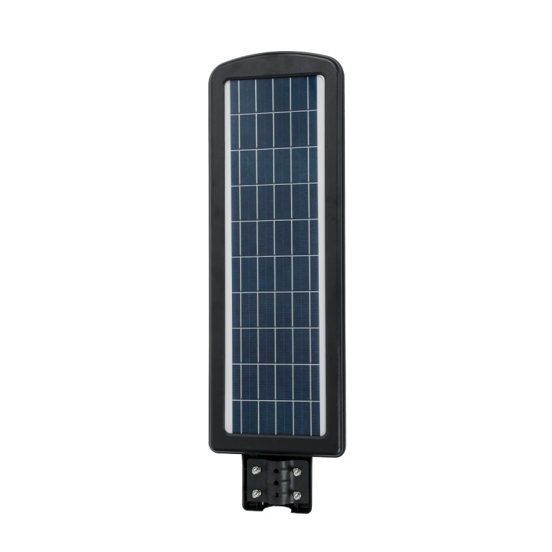 GloboStar® STREETA 85346 Professional LED Solar Street Light Αυτόνομο Ηλιακό Φωτιστικό Δρόμου 180W 1800lm 288 x LED SMD 5730 με Ενσωματωμένο Φωτοβολταϊκό Panel 6V 20W & Επαναφορτιζόμενη Μπαταρία Li-ion 3.2V 30000mAh με Αισθητήρα Ημέρας-Νύχτας & PI