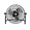 GloboStar® SOLARO-FAN 85352 Solar Fan Αυτόνομος Ηλιακός Επιδαπέδιος Ανεμιστήρας 25W 2 Λειτουργιών Ρεύματος με AC 220-240V ή με Φωτοβολταϊκό Panel 9V 12W & Επαναφορτιζόμενη Μπαταρία Li-ion 7.4V 4400mAh - 12 Ταχύτητες - Ενσωματωμένο USB 2.0 Charger Συσκ