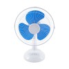 GloboStar® SOLARI-FAN 85353 Solar Fan Αυτόνομος Ηλιακός Επιτραπέζιος Ανεμιστήρας 25W 2 Λειτουργιών Ρεύματος με AC 220-240V ή με Φωτοβολταϊκό Panel 9V 12W & Επαναφορτιζόμενη Μπαταρία Li-ion 7.4V 4400mAh - 3 Ταχύτητες - IP20 - Μ24 x Π36 x Υ49cm - Λευκό