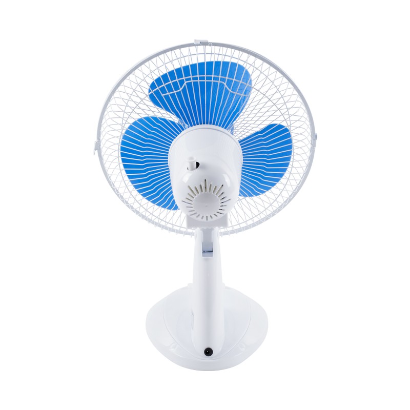 GloboStar® SOLARI-FAN 85353 Solar Fan Αυτόνομος Ηλιακός Επιτραπέζιος Ανεμιστήρας 25W 2 Λειτουργιών Ρεύματος με AC 220-240V ή με Φωτοβολταϊκό Panel 9V 12W & Επαναφορτιζόμενη Μπαταρία Li-ion 7.4V 4400mAh - 3 Ταχύτητες - IP20 - Μ24 x Π36 x Υ49cm - Λευκό