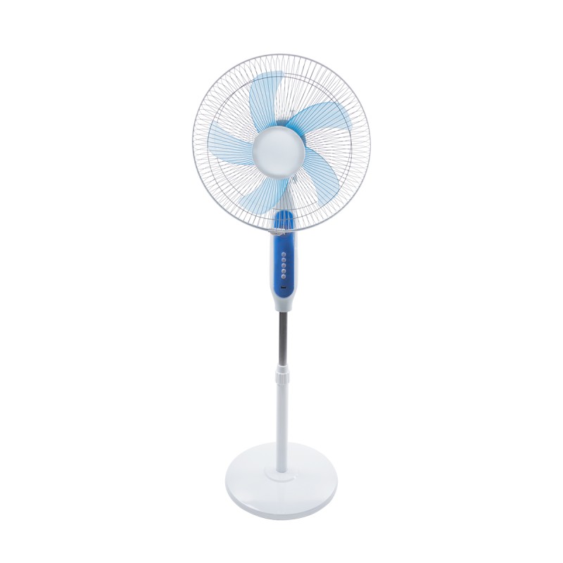 GloboStar® SOLARA-FAN 85355 Solar Fan Αυτόνομος Ηλιακός Επιδαπέδιος Ανεμιστήρας 25W 2 Λειτουργιών Ρεύματος με AC 220-240V ή με Φωτοβολταϊκό Panel 9V 12W & Επαναφορτιζόμενη Μπαταρία Li-ion 7.4V 4400mAh - 3 Ταχύτητες - Ενσωματωμένο USB 2.0 Charger Συσκε