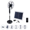 GloboStar® SOLARE-FAN 85358 Solar Fan Αυτόνομος Ηλιακός Επιδαπέδιος Ανεμιστήρας 25W 2 Λειτουργιών Ρεύματος με AC 220-240V ή με Φωτοβολταϊκό Panel 9V 15W & Επαναφορτιζόμενη Μπαταρία Li-ion 7.4V 6000mAh - 12 Ταχύτητες - Ασύρματο Χειριστήριο - Ενσωματωμέ