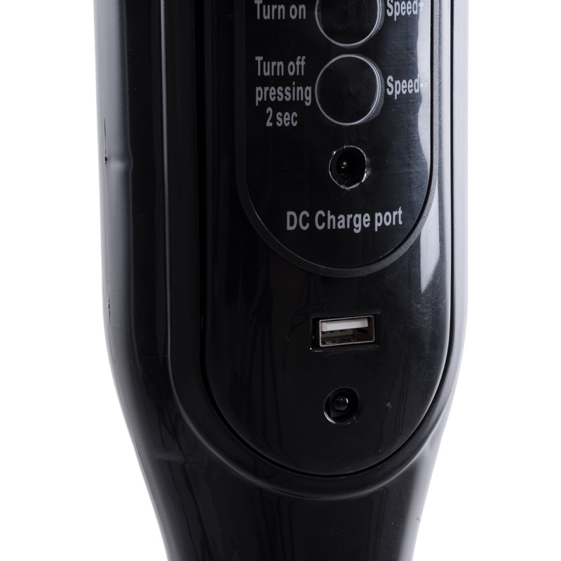 GloboStar® SOLARE-FAN 85358 Solar Fan Αυτόνομος Ηλιακός Επιδαπέδιος Ανεμιστήρας 25W 2 Λειτουργιών Ρεύματος με AC 220-240V ή με Φωτοβολταϊκό Panel 9V 15W & Επαναφορτιζόμενη Μπαταρία Li-ion 7.4V 6000mAh - 12 Ταχύτητες - Ασύρματο Χειριστήριο - Ενσωματωμέ