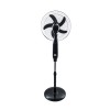 GloboStar® SOLARE-FAN 85358 Solar Fan Αυτόνομος Ηλιακός Επιδαπέδιος Ανεμιστήρας 25W 2 Λειτουργιών Ρεύματος με AC 220-240V ή με Φωτοβολταϊκό Panel 9V 15W & Επαναφορτιζόμενη Μπαταρία Li-ion 7.4V 6000mAh - 12 Ταχύτητες - Ασύρματο Χειριστήριο - Ενσωματωμέ