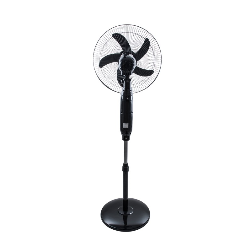 GloboStar® SOLARE-FAN 85358 Solar Fan Αυτόνομος Ηλιακός Επιδαπέδιος Ανεμιστήρας 25W 2 Λειτουργιών Ρεύματος με AC 220-240V ή με Φωτοβολταϊκό Panel 9V 15W & Επαναφορτιζόμενη Μπαταρία Li-ion 7.4V 6000mAh - 12 Ταχύτητες - Ασύρματο Χειριστήριο - Ενσωματωμέ