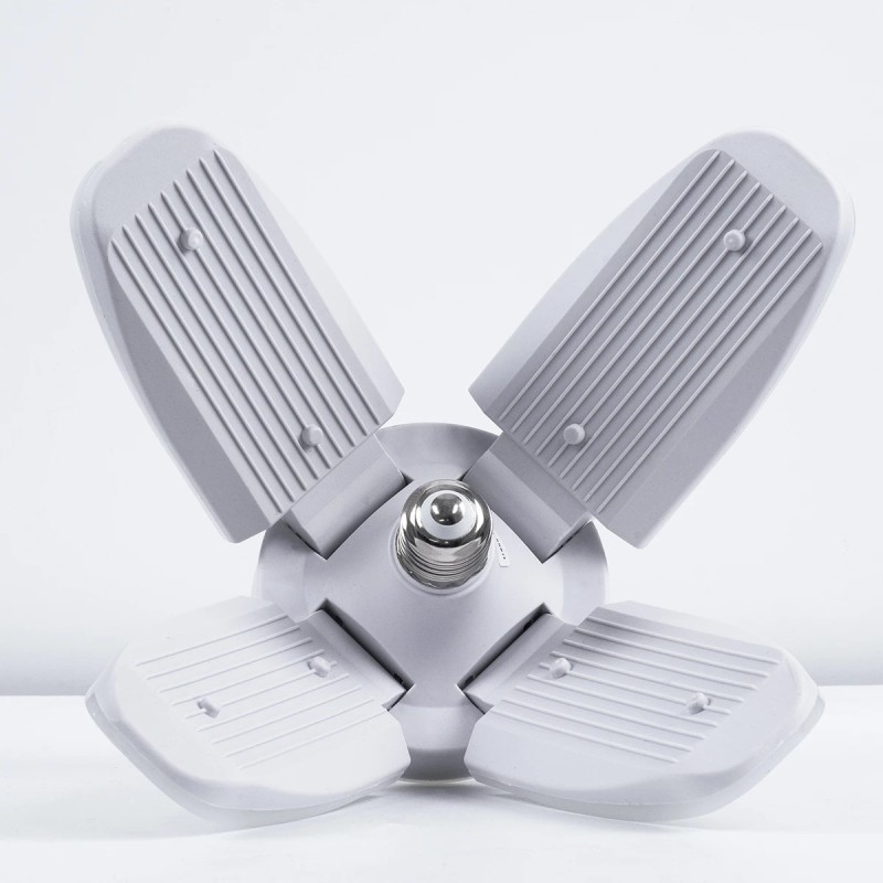 GloboStar® 999-0005 Λάμπα LED E27 Fan Blade 60W 6780lm 180° AC 220-240V IP20 Φ35 x Υ10cm Φυσικό Λευκό 4000K
