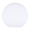 GloboStar® 85825 Ακρυλικό Φωτιστικό Μπάλα Εξωτερικού Χώρου - Πισίνας LED Globe 10W Φ40 Επαναφορτιζόμενο Μπαταρίας με Καλώδιο USB - Φορτιστή και Ασύρματο Χειριστήριο IR Αδιάβροχο IP65 Πολύχρωμο RGBW