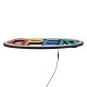 GloboStar® 85858 Φωτιστικό Ταμπέλα Φωτεινή Επιγραφή NEON LED Σήμανσης Animated Ovale OPEN 30W AC 230V με Διακόπτη On/Off και Ασύρματο Χειριστήριο IR Λευκό - Κόκκινο - Πράσινο - Κίτρινο - Γαλάζιο GloboStar® 85858 Φωτιστικό Ταμπέλα Φωτεινή Επιγραφή NEON LED Σήμανσης Animated Ovale OPEN 30W AC 230V με Διακόπτη On/Off και Ασύρματο Χειριστήριο IR Λευκό - Κόκκινο - Πράσινο - Κίτρινο - Γαλάζιο