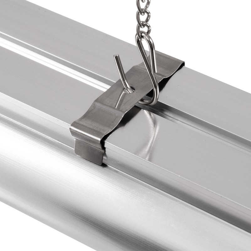 GloboStar® 85959 Linear Grow Light Hydro Spectrum LED Γραμμικό Φωτιστικό Ανάπτυξης Φυτών Υδροπονικού Θερμοκηπίου 120cm SMD 2835 200W 120° AC230V IP54 Εσωτερικού Χώρου για Κάλυψη Επιφάνειας 1.2m x 1.2m