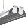 GloboStar® 85959 Linear Grow Light Hydro Spectrum LED Γραμμικό Φωτιστικό Ανάπτυξης Φυτών Υδροπονικού Θερμοκηπίου 120cm SMD 2835 200W 120° AC230V IP54 Εσωτερικού Χώρου για Κάλυψη Επιφάνειας 1.2m x 1.2m