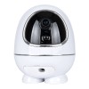 GloboStar® 86008 Rechargeable Table Camera WiFi HD 1080P 3MP 350° 5200mAh Two Way Audio & Motion Detection - Επαναφορτιζόμενη Επιτραπέζια Κάμερα WiFi HD 1080P 350° 5200mAh Διπλή Κατέυθυνση Ομιλίας με Ανιχνευτή Κίνησης - Λευκό