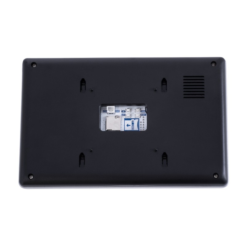 GloboStar® 86061 Σετ Θυροτηλεόρασης με Έγχρωμη Οθόνη Αφής 7 και Κάμερα 1080P HD & 4 Επαγωγικά Κλειδιά για Ηλεκτρονικές Κλειδαριές - Μαύρο - Ασημί