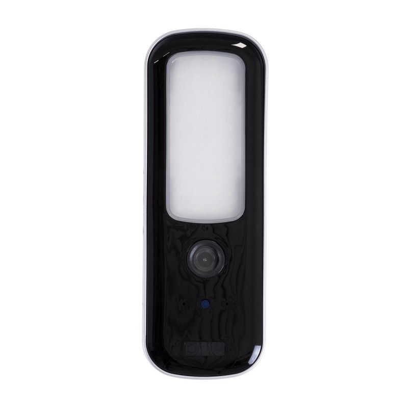 GloboStar® 86073 Αυτόνομος Ηλιακός Επιτοίχιος Προβολέας LED SMD 12W 600lm με IP Camera 1080P 2MP WiFi 150° Μοιρών - Ενσωματωμένη Μπαταρία 2500mAh - Φωτοβολταϊκό Πάνελ - Αισθητήρα Ημέρας-Νύχτας & Ρύθμιση Χρόνου Ανάμματος - Αδιάβροχος IP66 Ψυχρό Λευκό 6