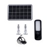 GloboStar® 86073 Αυτόνομος Ηλιακός Επιτοίχιος Προβολέας LED SMD 12W 600lm με IP Camera 1080P 2MP WiFi 150° Μοιρών - Ενσωματωμένη Μπαταρία 2500mAh - Φωτοβολταϊκό Πάνελ - Αισθητήρα Ημέρας-Νύχτας & Ρύθμιση Χρόνου Ανάμματος - Αδιάβροχος IP66 Ψυχρό Λευκό 6