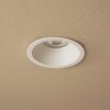 kelvo® DELTA KLV-101-0033 Χωνευτό Φωτιστικό Downlight Σποτ για Λάμπα MR16 με Ντουί GU10 AC 220-240V IP20 - Λευκό Ματ - Μ8.5 x Π8.5 x Υ3.5cm / Q7.5cm
