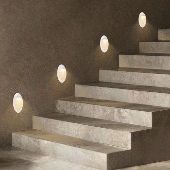 kelvo® STEPART KLV-101-0103 Φωτιστικό Σκαλοπατιού / Διαδρόμου LED 3W 375lm 45° AC 220-240V Αδιάβροχο IP65 Θερμό Λευκό 2700K - Lumileds SMD Chip & TÜV SÜD Driver - Λευκό Ματ - Μ13 x Π5.5 x Υ26cm - 5 Χρόνια Εγγύηση