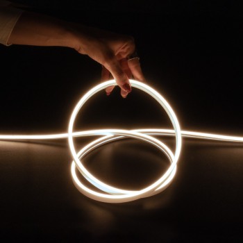 kelvo® NEONPRO KLV-101-0060 Ταινία Neon Flex LED 10W/m 1250lm/m 120° DC 24V Αδιάβροχο IP65 120 x SMD2835 Chip/m Φυσικό Λευκό 4500K Dimmable - Lumileds SMD Chip - Μ100 x Π0.6 x Υ1.2cm - 6 Χρόνια Εγγύηση