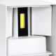 GloboStar® AXIS-S 60566 Φωτιστικό Τοίχου - Απλίκα Αρχιτεκτονικού Φωτισμού Εσωτερικού/Εξωτερικού Χώρου Up & Down LED 10W 1250lm 10 έως 60° AC 220-240V Αδιάβροχο IP65 Μ10 x Π10 x Υ10cm - Ψυχρό Λευκό 6000K - Λευκό - Bridgelux Chip - 3 Χρόνια Εγγύηση GloboStar® AXIS-S 60566 Φωτιστικό Τοίχου - Απλίκα Αρχιτεκτονικού Φωτισμού Εσωτερικού/Εξωτερικού Χώρου Up & Down LED 10W 1250lm 10 έως 60° AC 220-240V Αδιάβροχο IP65 Μ10 x Π10 x Υ10cm - Ψυχρό Λευκό 6000K - Λευκό - Bridgelux Chip - 3 Χρόνια Εγγύηση
