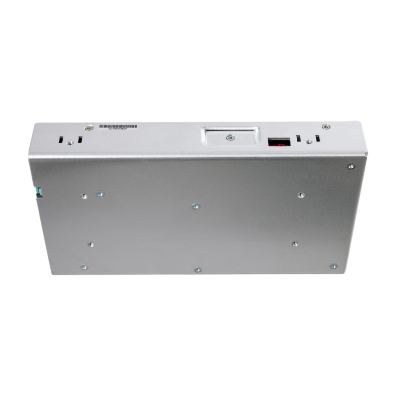 GLOBOSTAR® MEANWELL-LRS450-24 90787 Τροφοδοτικό/Μετασχηματιστής PELV 450W 18.8A DC 24V IP20 - AC 220-240V σε DC 24V / Ρυθμιζόμενo από DC 21.6V έως DC 28.8V - Μ22.5 x Π12.4 x Υ3.5cm - 3 Χρόνια Εγγύηση