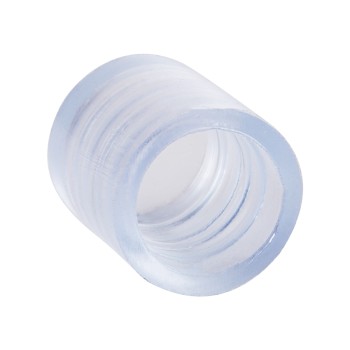 GLOBOSTAR® LIGHTUBE 70655 Τερματική Τάπα για Μονόχρωμο Φωτοσωλήνα LED Αδιάβροχο IP65 - Μ1.5 x Π1.3 x Υ1.3cm