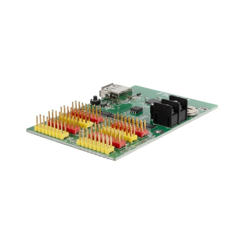 GLOBOSTAR® CARD-FK-8F4 90096 Κάρτα Εικόνας για Πολύχρωμες RGB LED Κυλιόμενες Ψηφιακές Επιγραφές/Οθόνες DC 5V IP20 - 4096x16/2048x32/1344x48/1024x64 Pixels - Μ9.5 x Π6.2 x Υ1.6cm - 2 Χρόνια Εγγύηση
