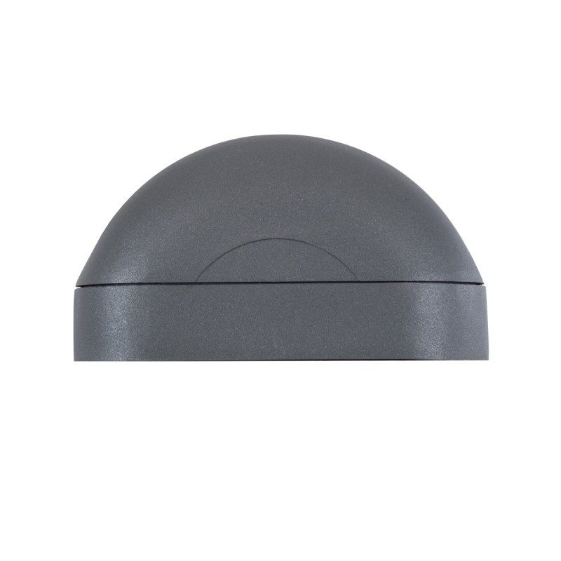 GloboStar® WINDOW-CURBA 90109 Αρχιτεκτονικό Φωτιστικό Ανάδειξης Παραθύρων Window Light LED 6W 570lm 3x262° DC 24V Αδιάβροχο IP65 Μ12 x Π5.3 x Υ6.5cm Φυσικό Λευκό 4500K - Γκρι Ανθρακί - 3 Χρόνια Εγγύηση