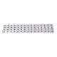 GloboStar® 90119 4 x Digital Pixel Addressable Facade Aluminum Bars - 4 x Ψηφιακές Μπάρες Αλουμινίου Πρόσοψης Κτιρίων LED SMD 3535 45W 60LED 60PIXEL SPI/TTL Protocol IC UCS512B 2700lm 120° DC 12V IP67 RGB - Ασημί Σώμα - Μ400 x Π4.5 x Υ3.6cm - 4 Μπάρες
